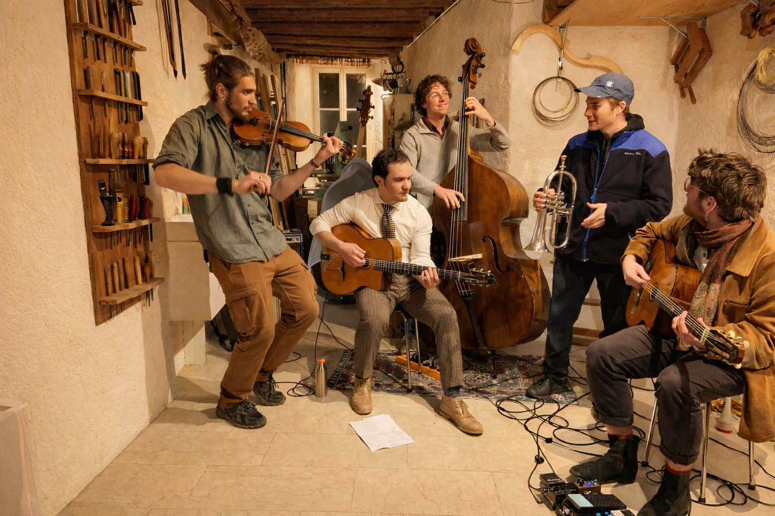 Additional live atmosphere photograph of the band.